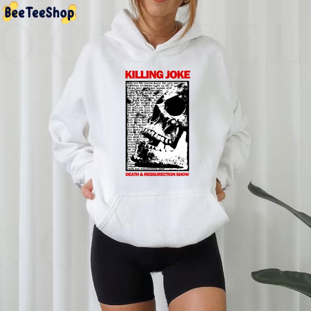 Death & Ressurection Killing Joke Trending Unisex T-Shirt Death & Ressurection Killing Joke Trending Unisex T-Shirt