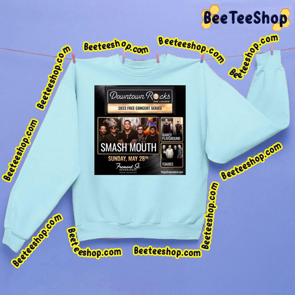 Downtown Rock One Louder 2023 Free Concert Series Smash Mouth Marcy Playground Toadies Trending Unisex Sweatshirt Downtown Rock One Louder 2023 Free Concert Series Smash Mouth Marcy Playground Toadies Trending Unisex Sweatshirt