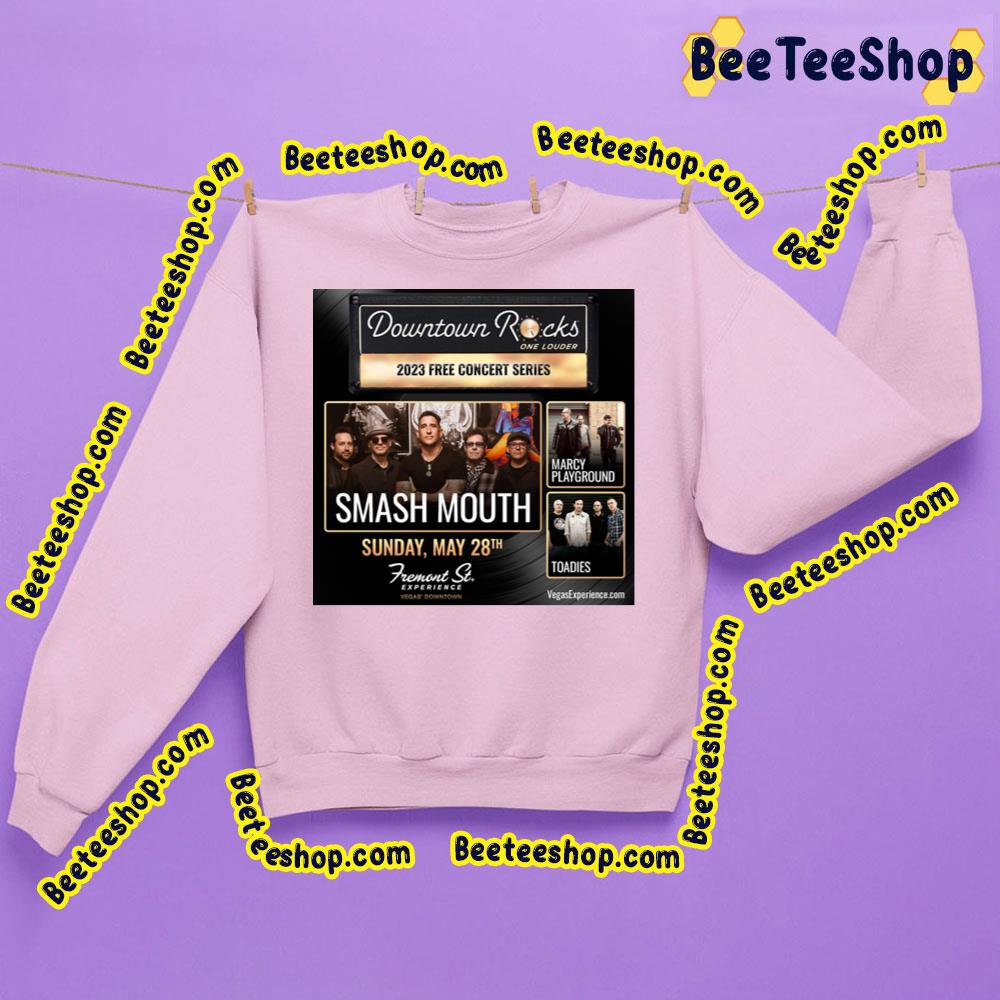 Downtown Rock One Louder 2023 Free Concert Series Smash Mouth Marcy Playground Toadies Trending Unisex Sweatshirt Downtown Rock One Louder 2023 Free Concert Series Smash Mouth Marcy Playground Toadies Trending Unisex Sweatshirt