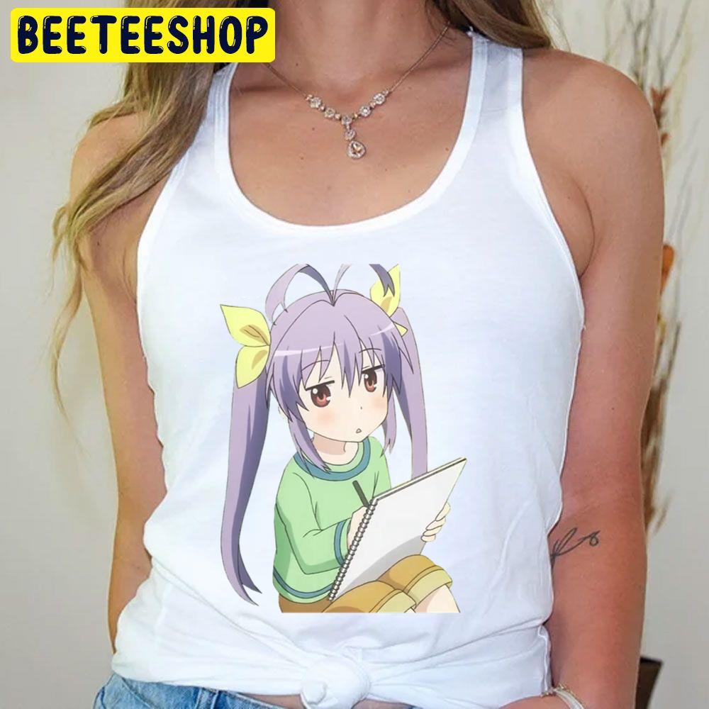 Drawing Renge Miyauchi Non Non Biyori Trending Unisex T-Shirt Drawing Renge Miyauchi Non Non Biyori Trending Unisex T-Shirt