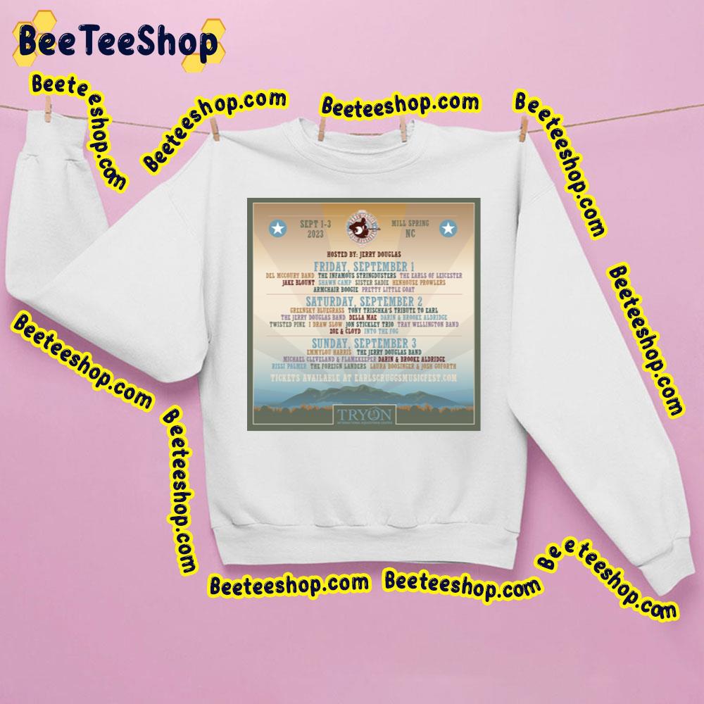 Earl Scruggs Music Festival Sept 2023 Trending Unisex Sweathirt Earl Scruggs Music Festival Sept 2023 Trending Unisex Sweathirt