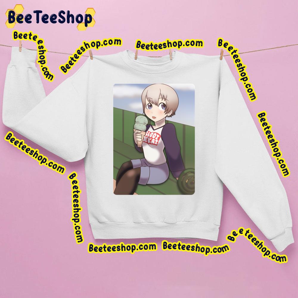 Eating Ice Cream Hana Uzaki Uzaki-Chan Wants To Hang Out Trending Unisex Sweatshirt Eating Ice Cream Hana Uzaki Uzaki-Chan Wants To Hang Out Trending Unisex Sweatshirt