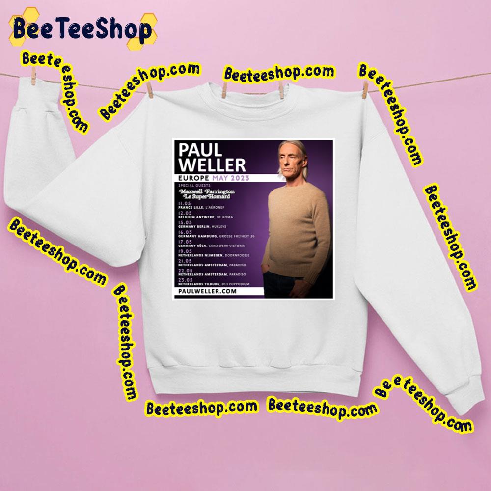 Euro Maay 2023 Paul Weller Trending Unisex Sweatshirt Euro Maay 2023 Paul Weller Trending Unisex Sweatshirt