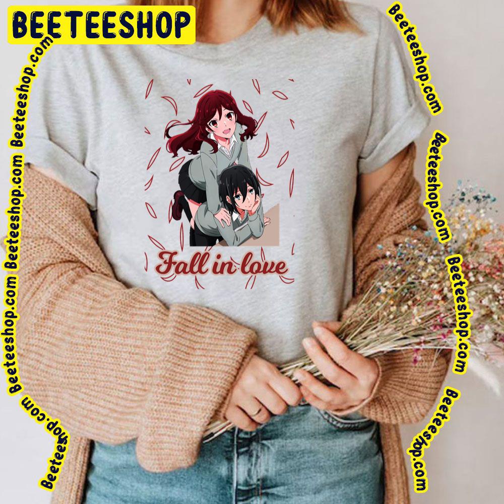 Fall In Love Kyouko Hori Izumi Miyamura Hori-San To Miyamura-Kun Trending Unisex T-Shirt Fall In Love Kyouko Hori Izumi Miyamura Hori-San To Miyamura-Kun Trending Unisex T-Shirt