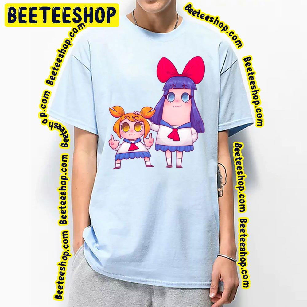 Fanart Pipimi Popuko Pop Team Epic Trending Unisex T-Shirt Fanart Pipimi Popuko Pop Team Epic Trending Unisex T-Shirt