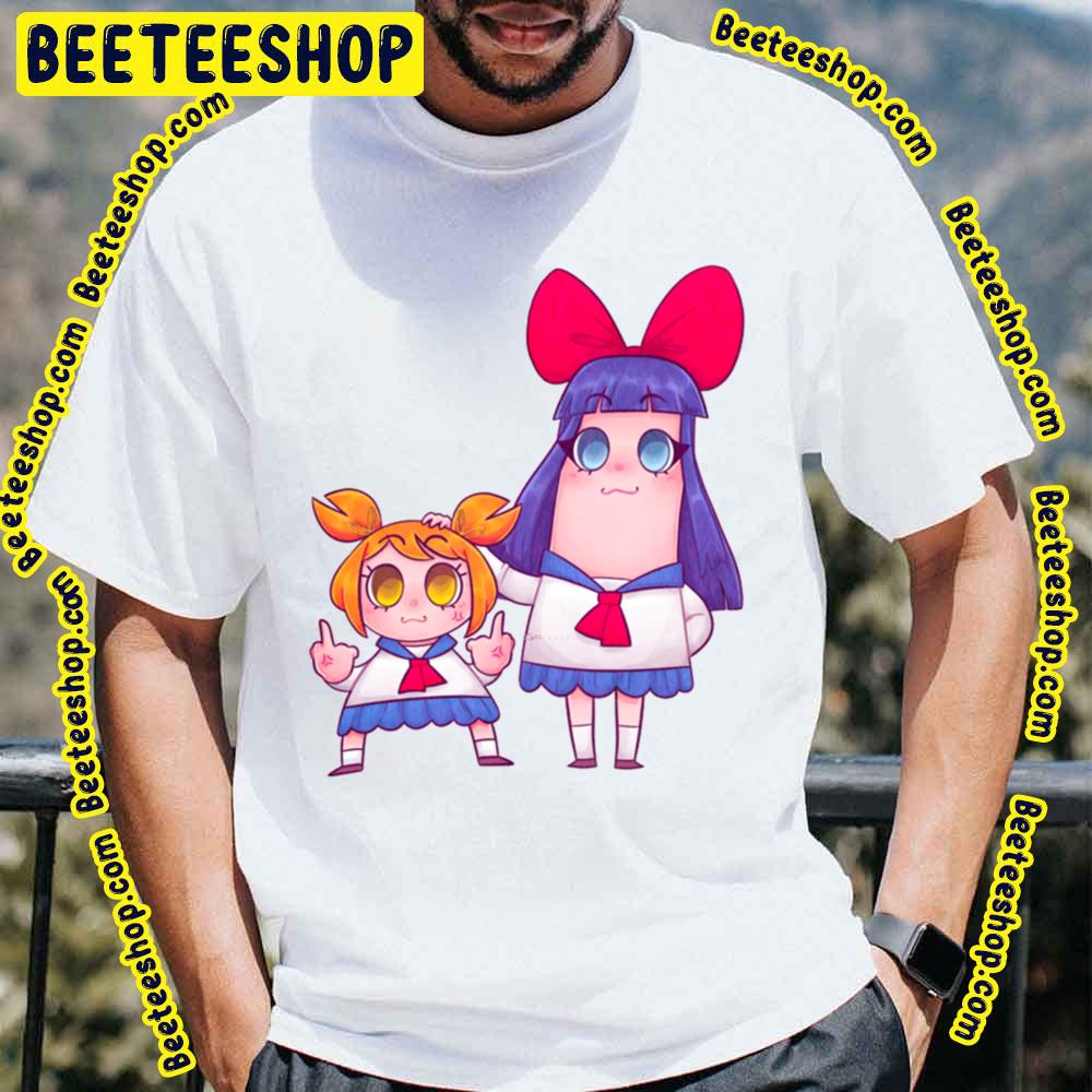 Fanart Pipimi Popuko Pop Team Epic Trending Unisex T-Shirt Fanart Pipimi Popuko Pop Team Epic Trending Unisex T-Shirt