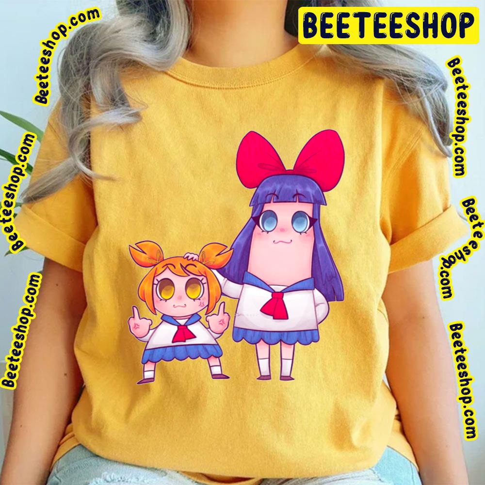 Fanart Pipimi Popuko Pop Team Epic Trending Unisex T-Shirt Fanart Pipimi Popuko Pop Team Epic Trending Unisex T-Shirt