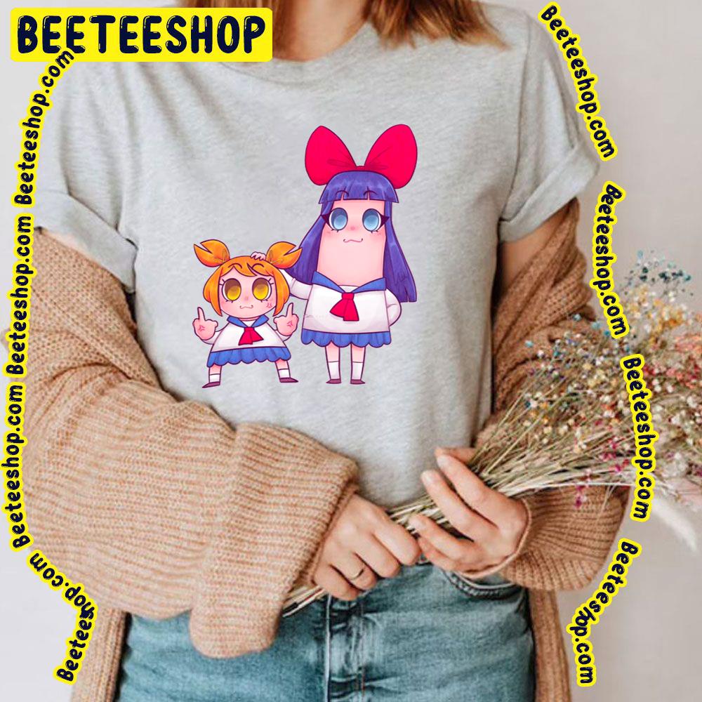 Fanart Pipimi Popuko Pop Team Epic Trending Unisex T-Shirt Fanart Pipimi Popuko Pop Team Epic Trending Unisex T-Shirt