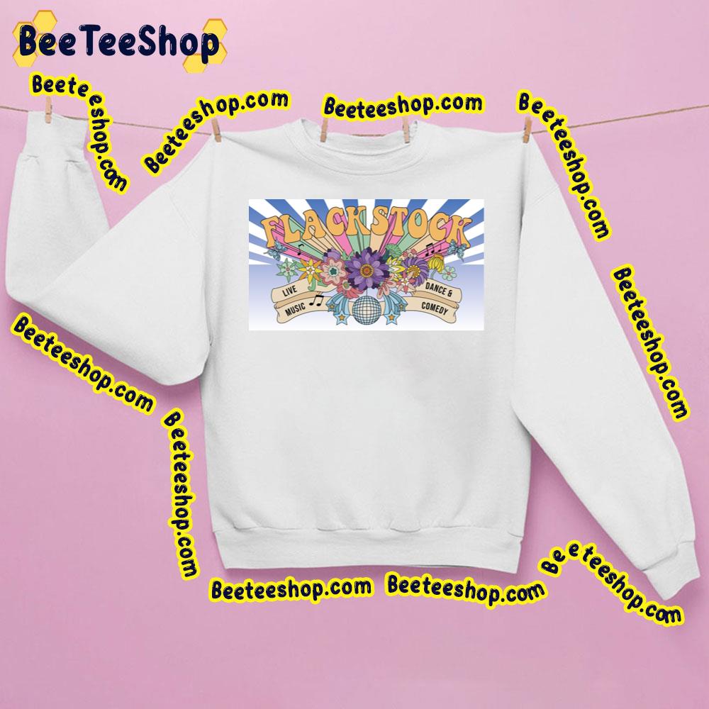 Flackstock Live Music Dance And Comedy 2023 Trending Unisex Sweatshirt Flackstock Live Music Dance And Comedy 2023 Trending Unisex Sweatshirt