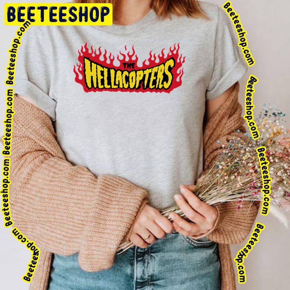 Flames Logo The Hellacopters Trending Unisex T-Shirt Flames Logo The Hellacopters Trending Unisex T-Shirt