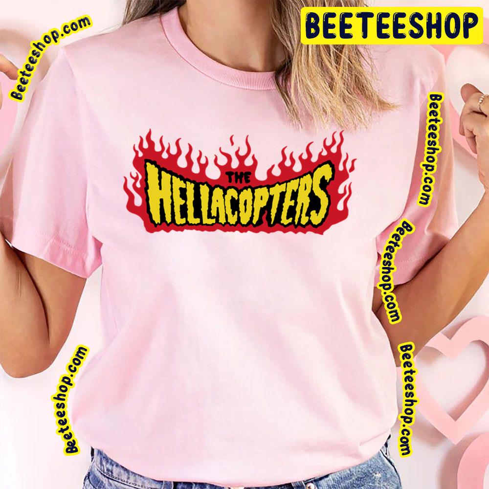 Flames Logo The Hellacopters Trending Unisex T-Shirt Flames Logo The Hellacopters Trending Unisex T-Shirt