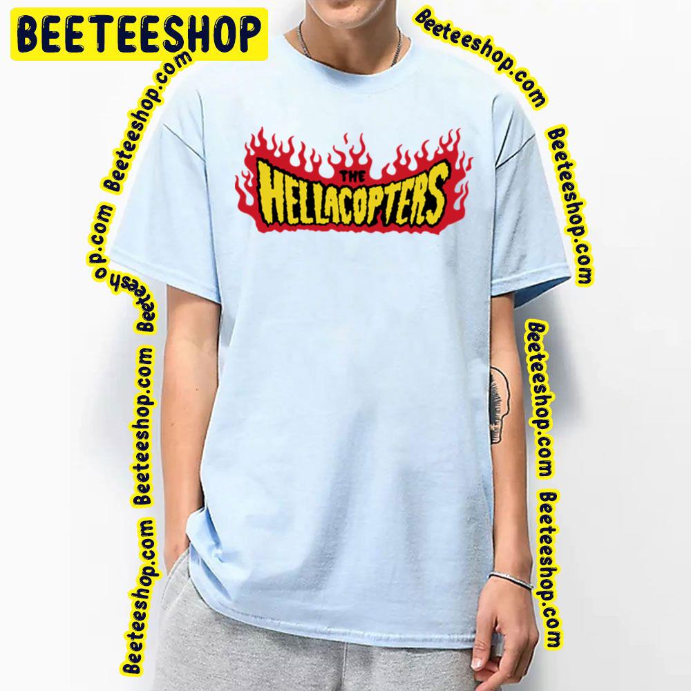 Flames Logo The Hellacopters Trending Unisex T-Shirt Flames Logo The Hellacopters Trending Unisex T-Shirt