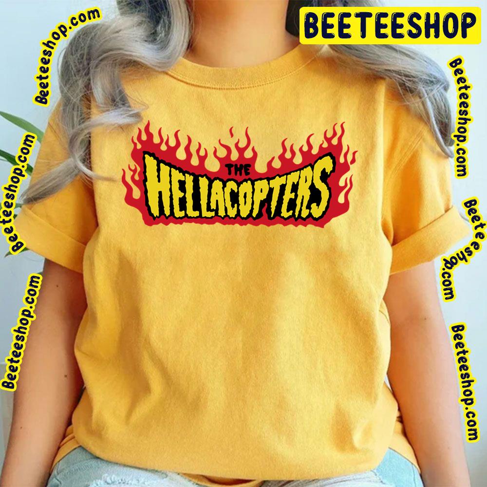 Flames Logo The Hellacopters Trending Unisex T-Shirt Flames Logo The Hellacopters Trending Unisex T-Shirt