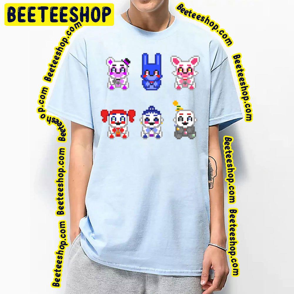 Fnaf Sister Location Pack Five Nights At Freddy's Trending Unisex T-Shirt Fnaf Sister Location Pack Five Nights At Freddy's Trending Unisex T-Shirt
