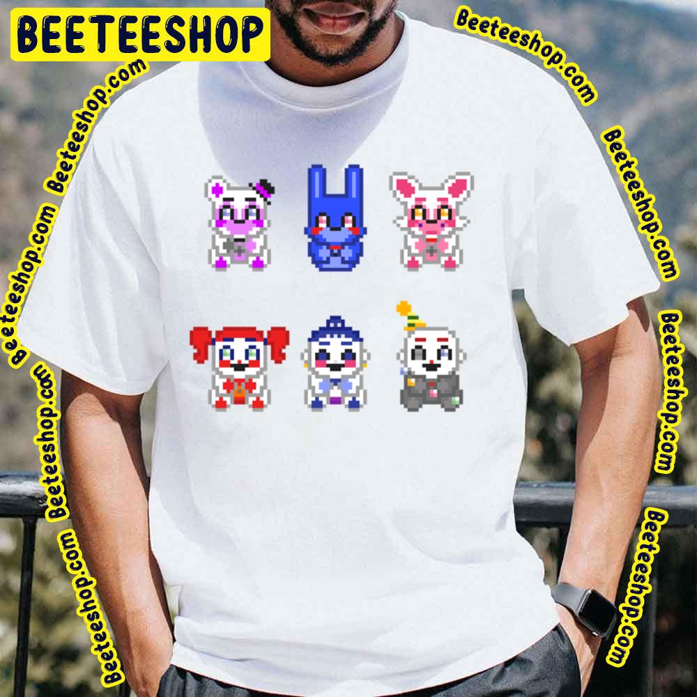 Fnaf Sister Location Pack Five Nights At Freddy's Trending Unisex T-Shirt Fnaf Sister Location Pack Five Nights At Freddy's Trending Unisex T-Shirt