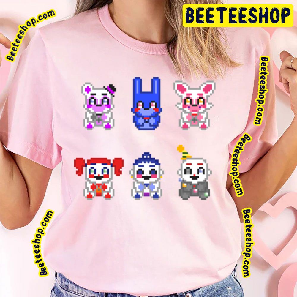 Fnaf Sister Location Pack Five Nights At Freddy's Trending Unisex T-Shirt Fnaf Sister Location Pack Five Nights At Freddy's Trending Unisex T-Shirt