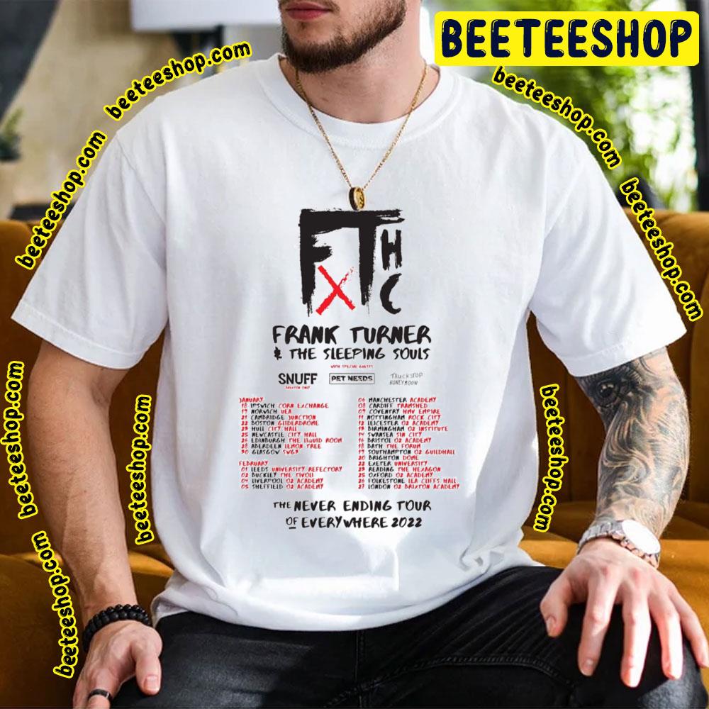 Frank Turner The Sleeping Souls 2022 Trending Unisex T-Shirt Frank Turner The Sleeping Souls 2022 Trending Unisex T-Shirt