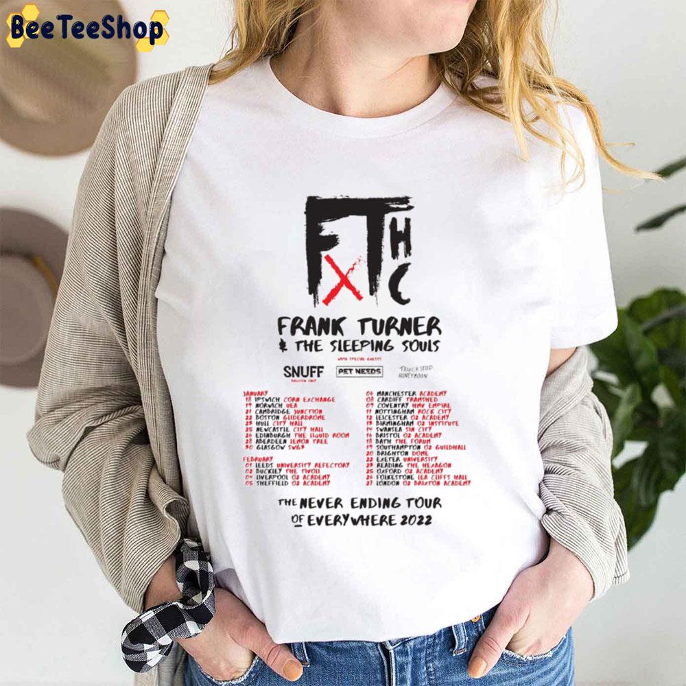 Frank Turner The Sleeping Souls 2022 Trending Unisex T-Shirt Frank Turner The Sleeping Souls 2022 Trending Unisex T-Shirt