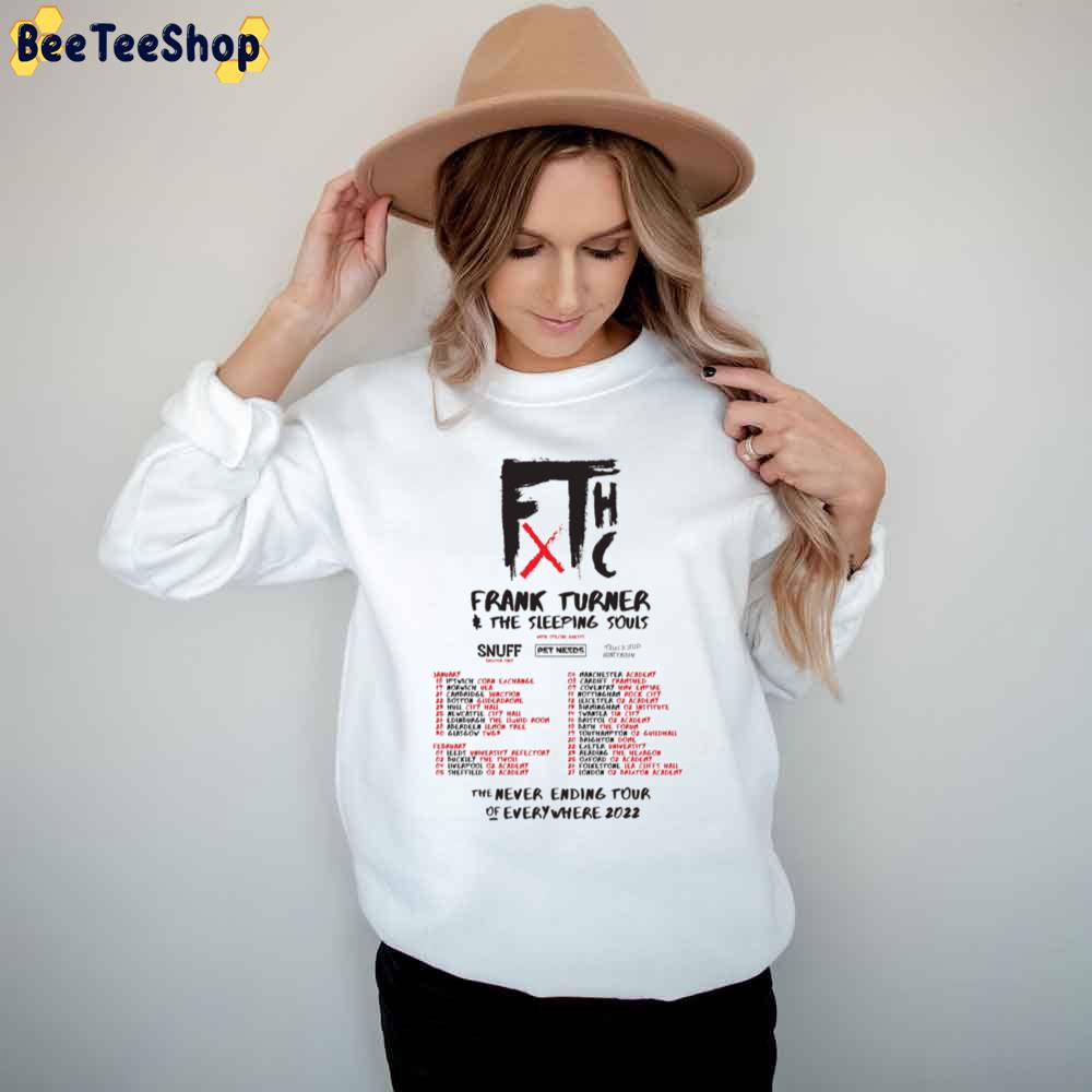 Frank Turner The Sleeping Souls 2022 Trending Unisex T-Shirt Frank Turner The Sleeping Souls 2022 Trending Unisex T-Shirt