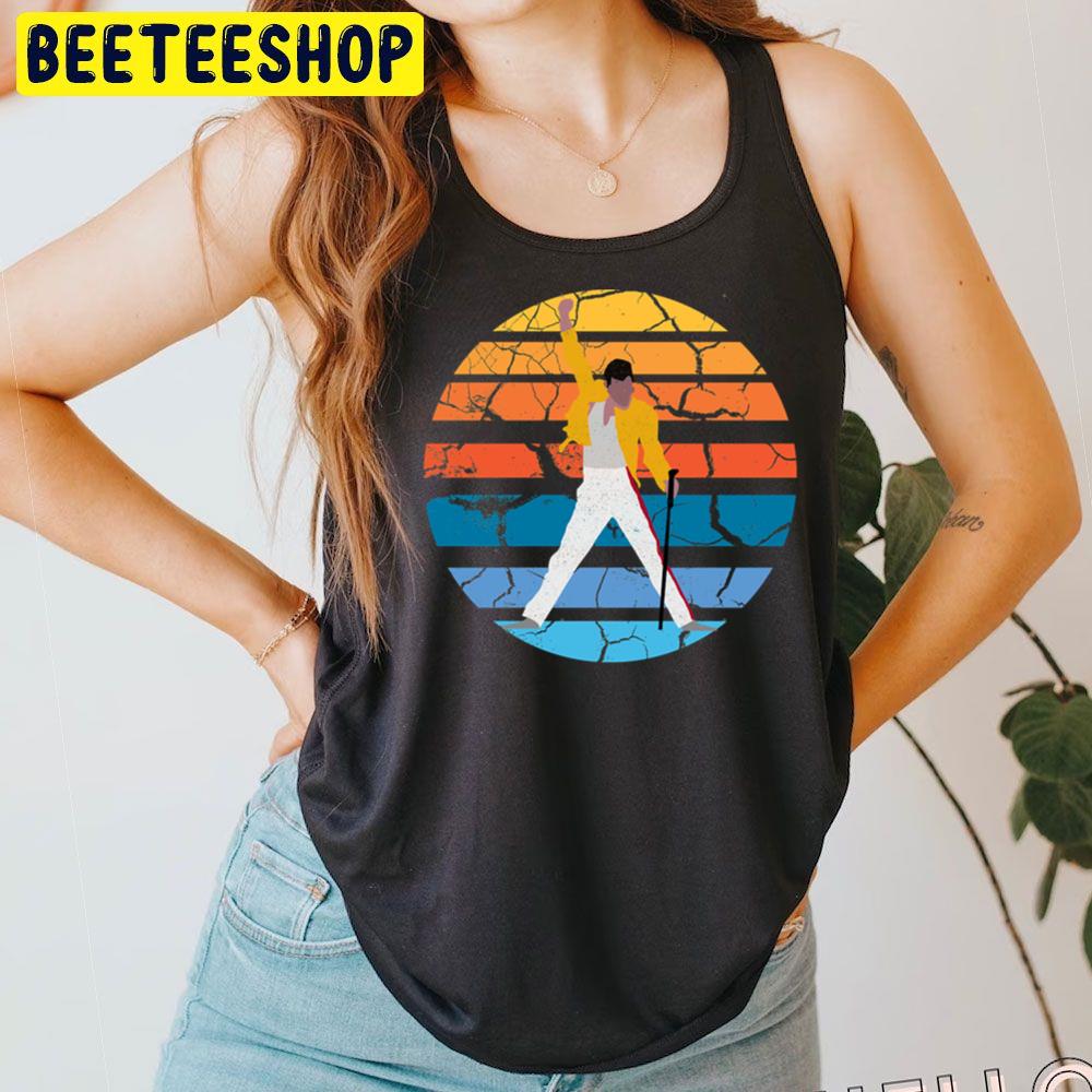 Freddie Mercury Sunset Trending Unisex T-Shirt Freddie Mercury Sunset Trending Unisex T-Shirt