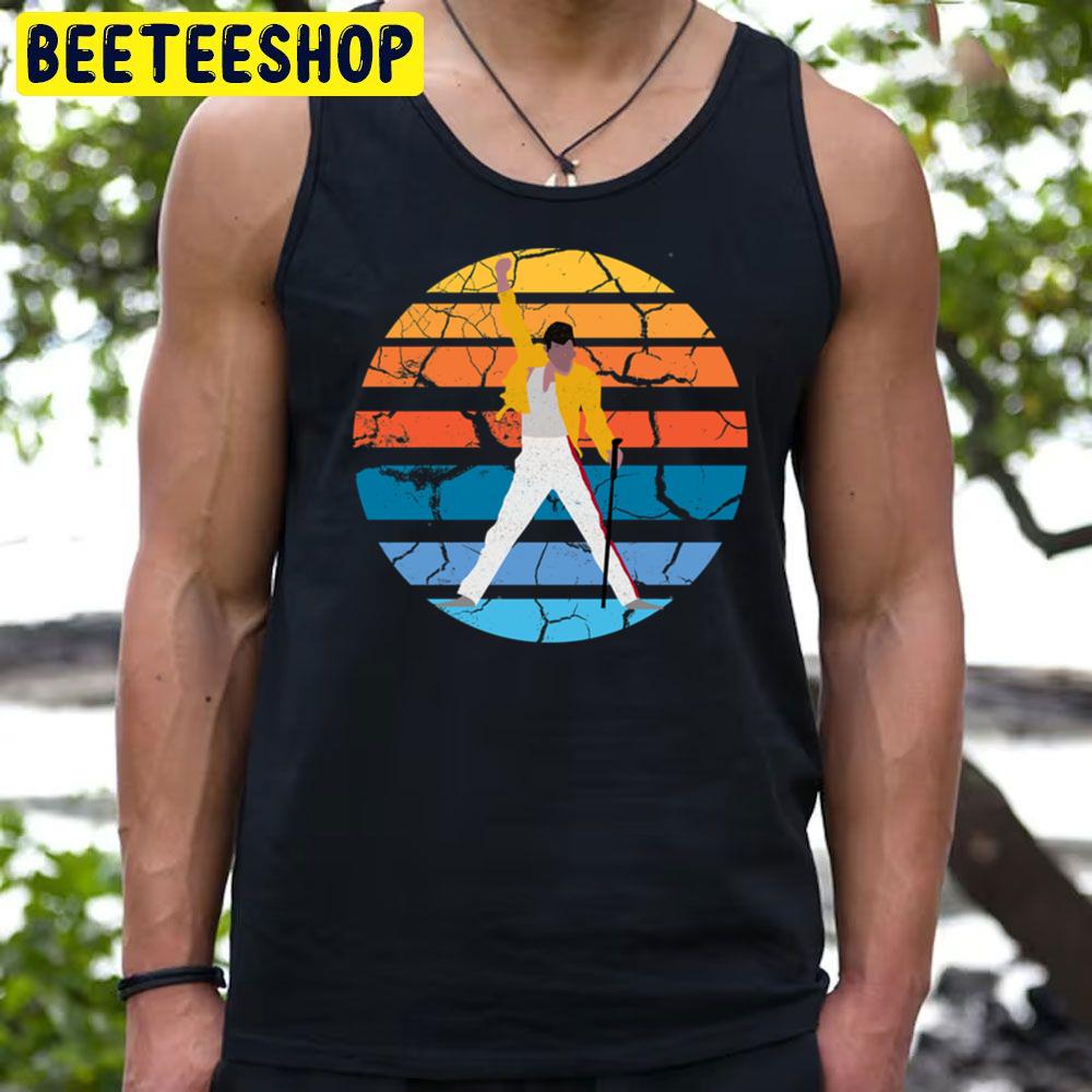 Freddie Mercury Sunset Trending Unisex T-Shirt Freddie Mercury Sunset Trending Unisex T-Shirt