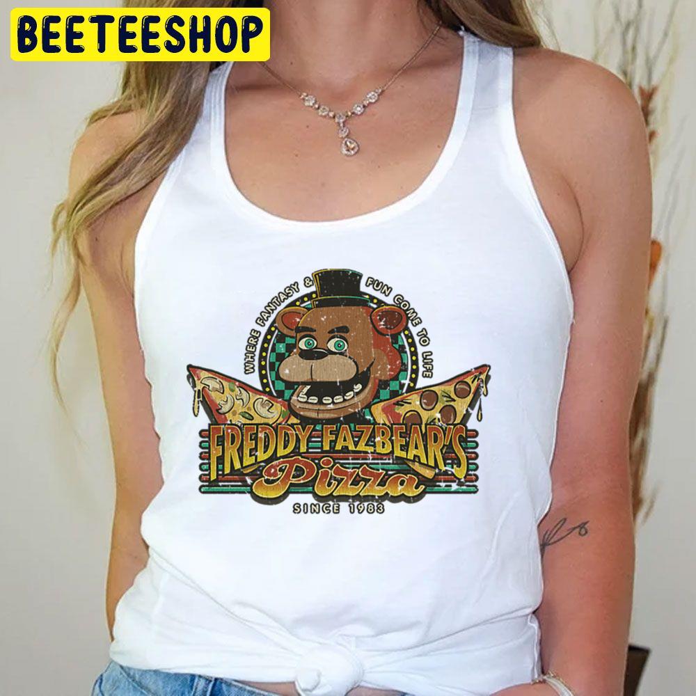 Freddy Fazbear's Pizza 1983 Trending Unisex T-Shirt Freddy Fazbear's Pizza 1983 Trending Unisex T-Shirt