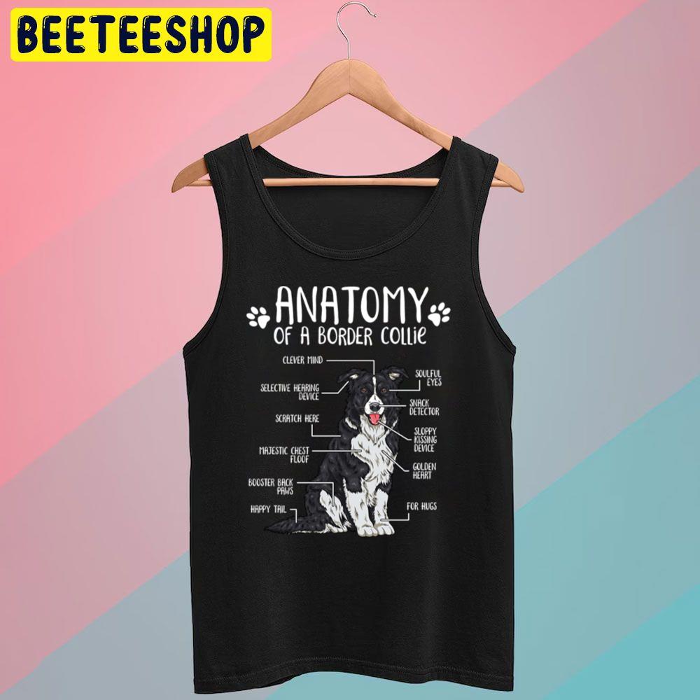 Funny Border Collie Anatomy Trending Unisex T-Shirt Funny Border Collie Anatomy Trending Unisex T-Shirt