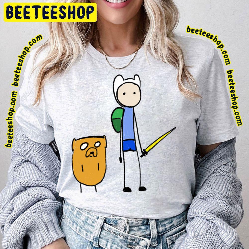 Funny Boy And Finn Adventure Time Trending Unisex T-Shirt Funny Boy And Finn Adventure Time Trending Unisex T-Shirt