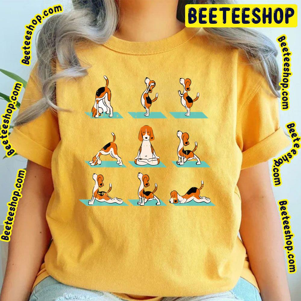 Funny Dog Yoga Pose Lover Namaste Trending Unisex T-Shirt Funny Dog Yoga Pose Lover Namaste Trending Unisex T-Shirt