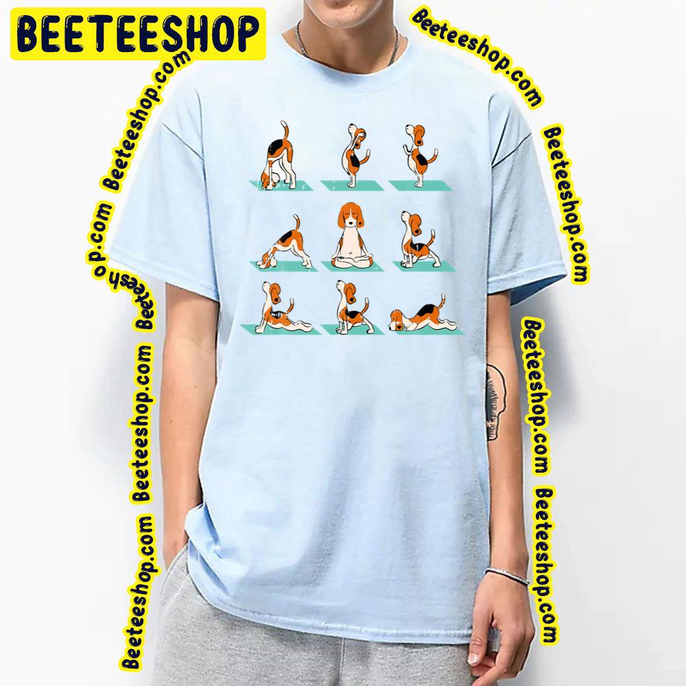 Funny Dog Yoga Pose Lover Namaste Trending Unisex T-Shirt Funny Dog Yoga Pose Lover Namaste Trending Unisex T-Shirt
