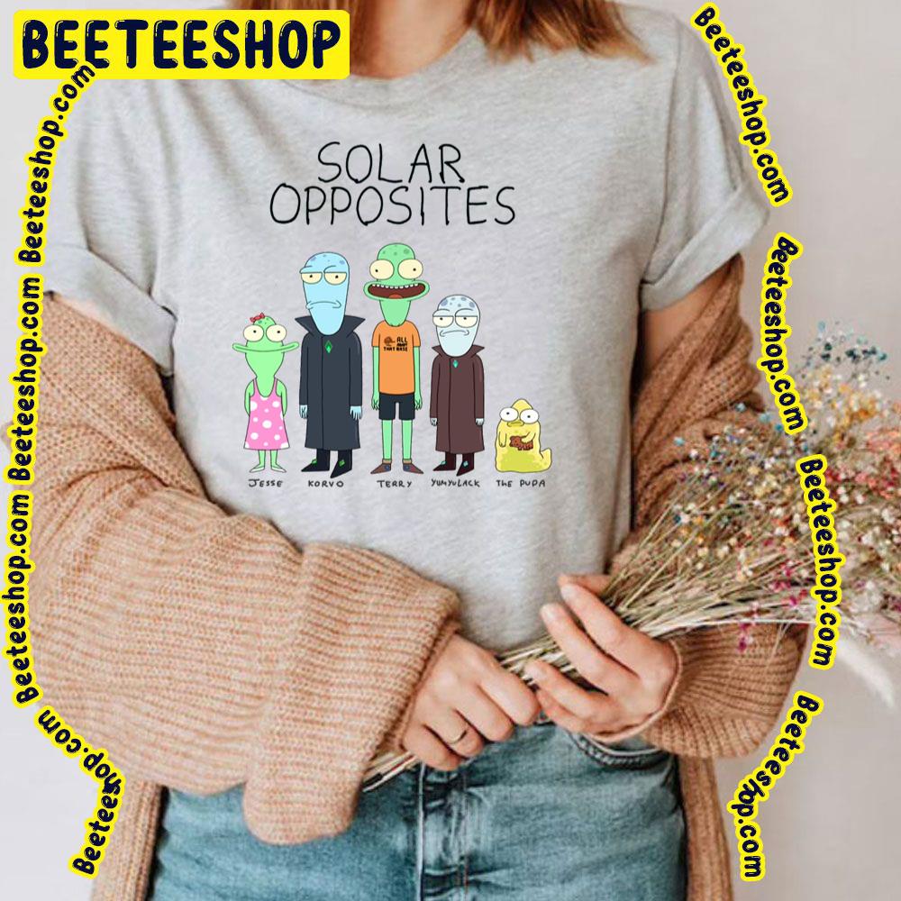 Funny Family Solar Opposites Trending Unisex T-Shirt Funny Family Solar Opposites Trending Unisex T-Shirt