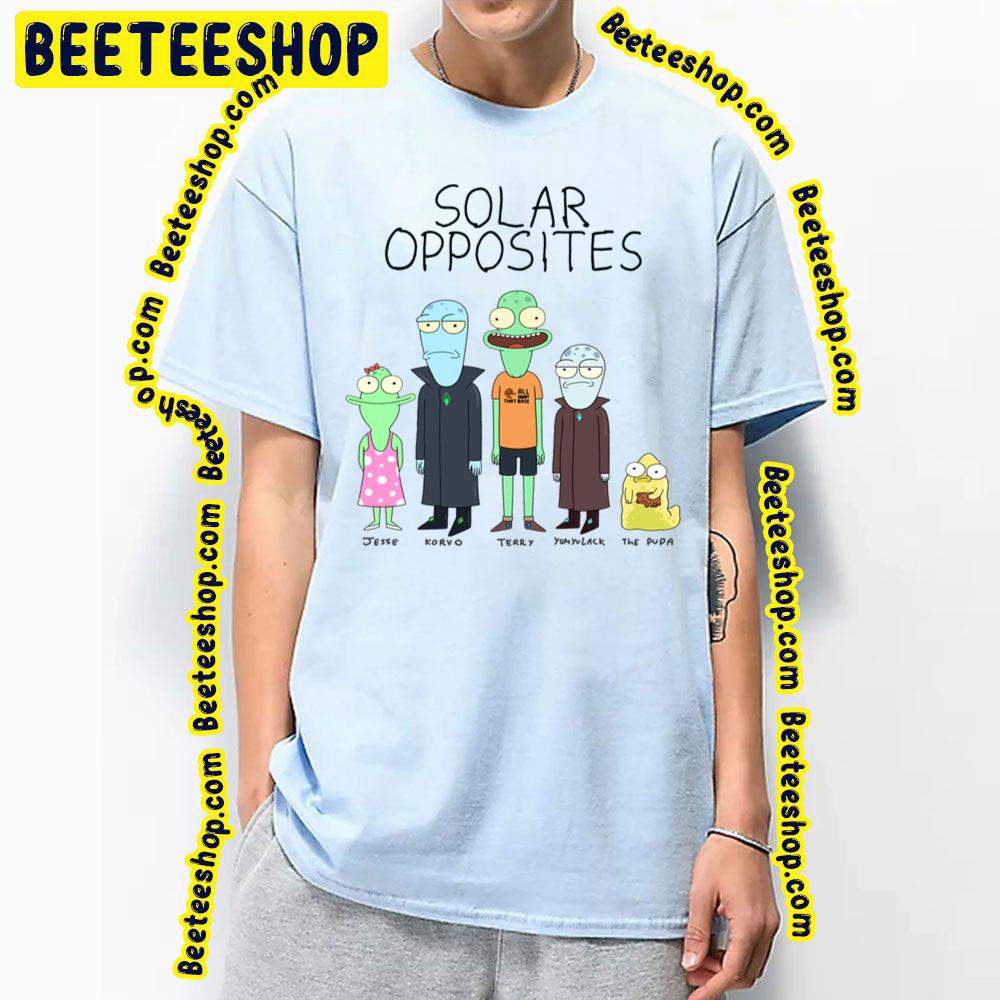 Funny Family Solar Opposites Trending Unisex T-Shirt Funny Family Solar Opposites Trending Unisex T-Shirt