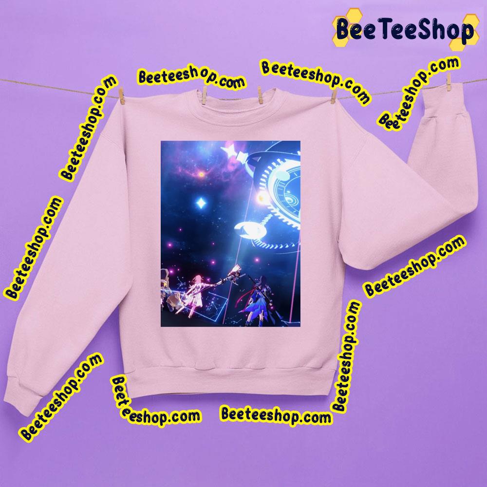 Galaxy Honkai Star Rail Game Trending Unisex Sweatshirt Galaxy Honkai Star Rail Game Trending Unisex Sweatshirt