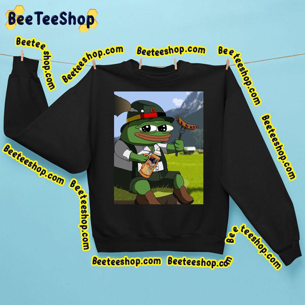 German Pepe The Frog Trending Unisex Sweathirt German Pepe The Frog Trending Unisex Sweathirt