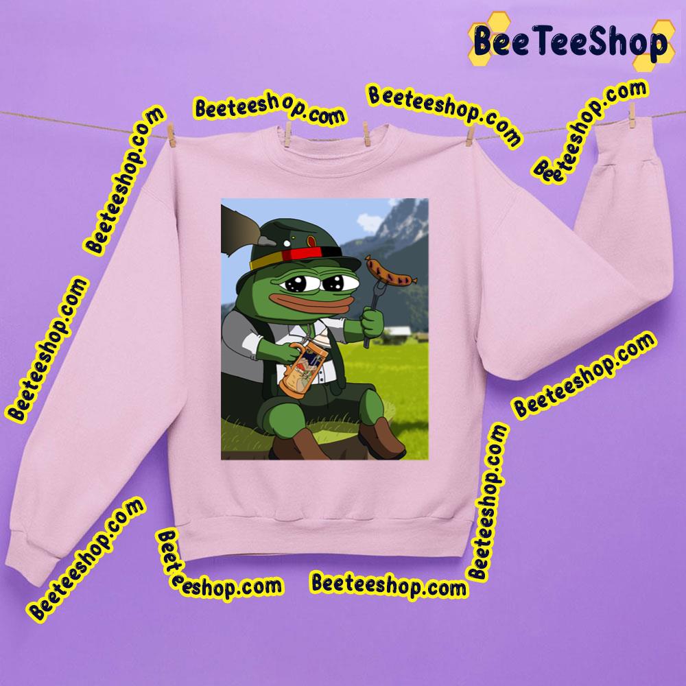 German Pepe The Frog Trending Unisex Sweathirt German Pepe The Frog Trending Unisex Sweathirt