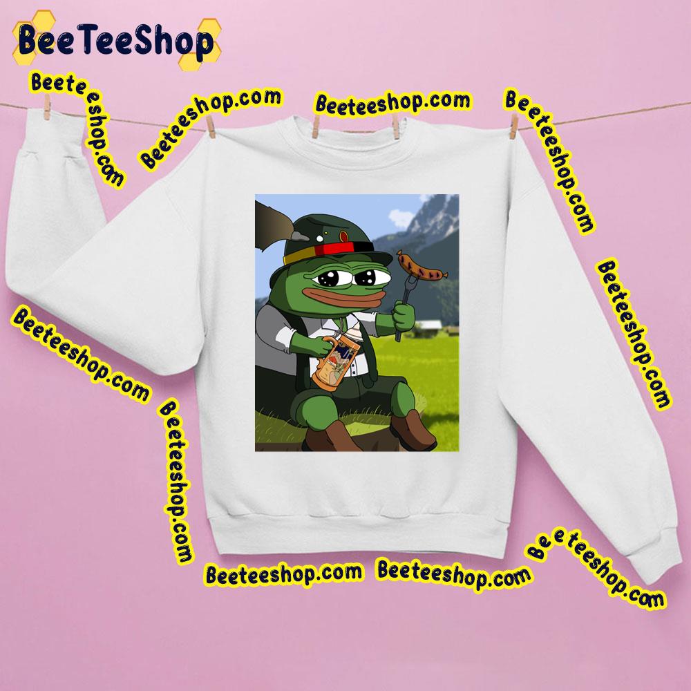 German Pepe The Frog Trending Unisex Sweathirt German Pepe The Frog Trending Unisex Sweathirt