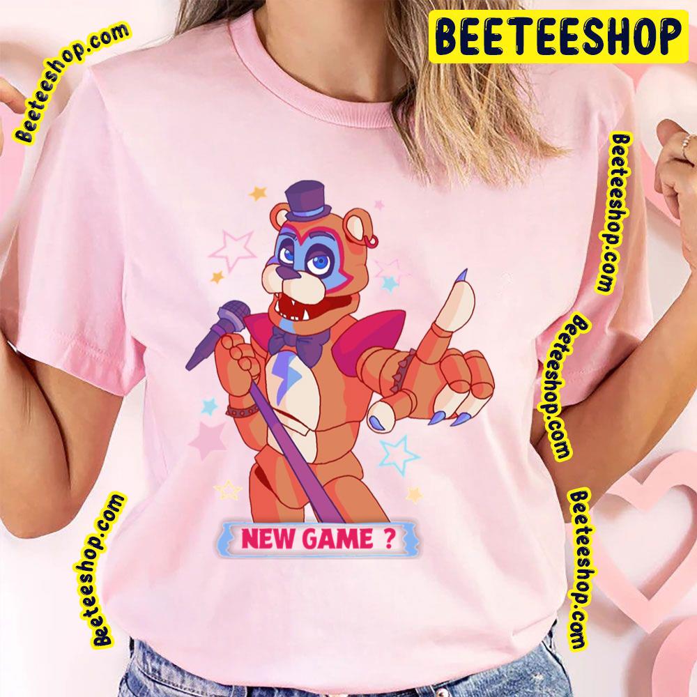 Glamrock Freddy Fnaf Security Breach Chibi New Game Trending Unisex T-Shirt Glamrock Freddy Fnaf Security Breach Chibi New Game Trending Unisex T-Shirt