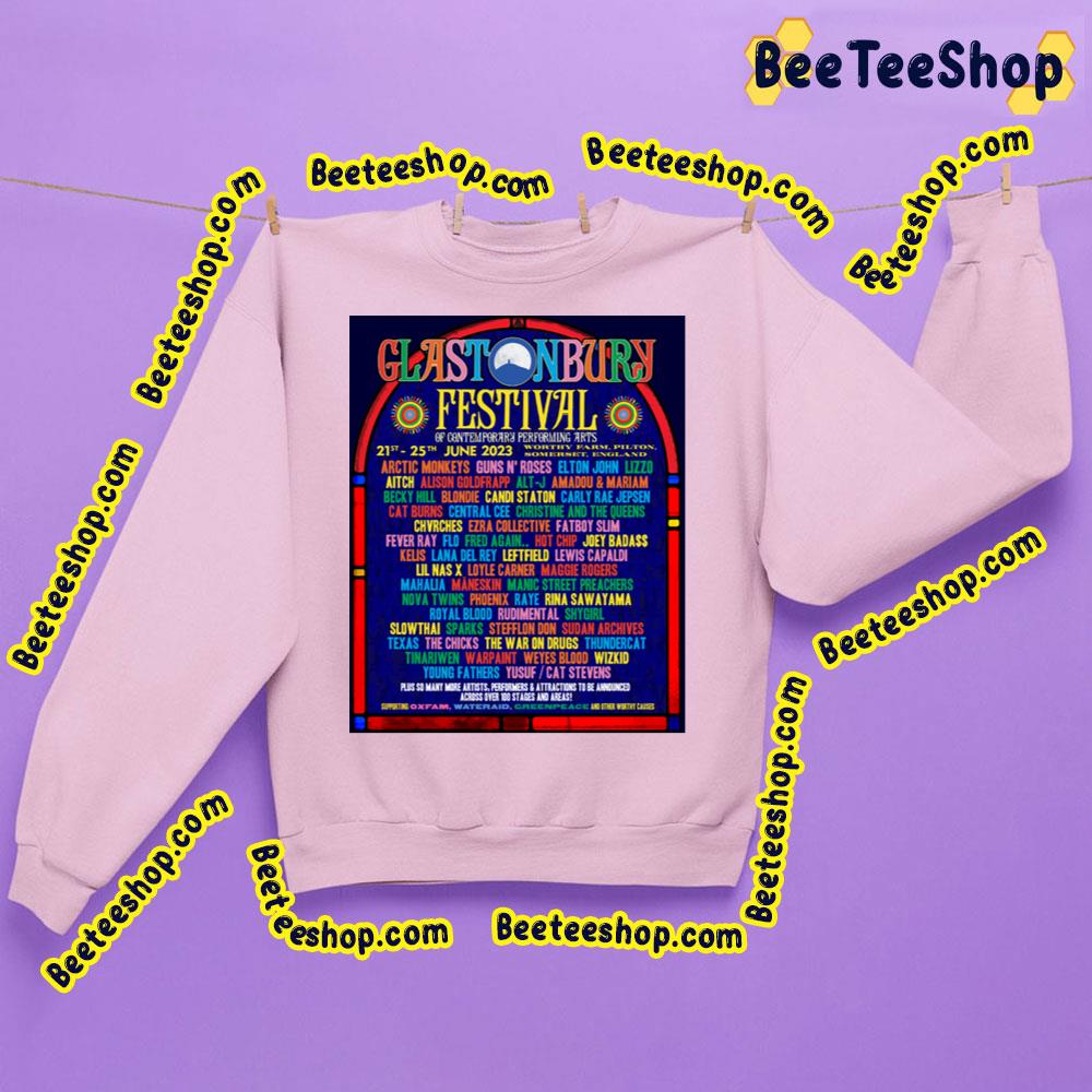 Glastonbury Festival June 2023 Trending Unisex Sweatshirt Glastonbury Festival June 2023 Trending Unisex Sweatshirt