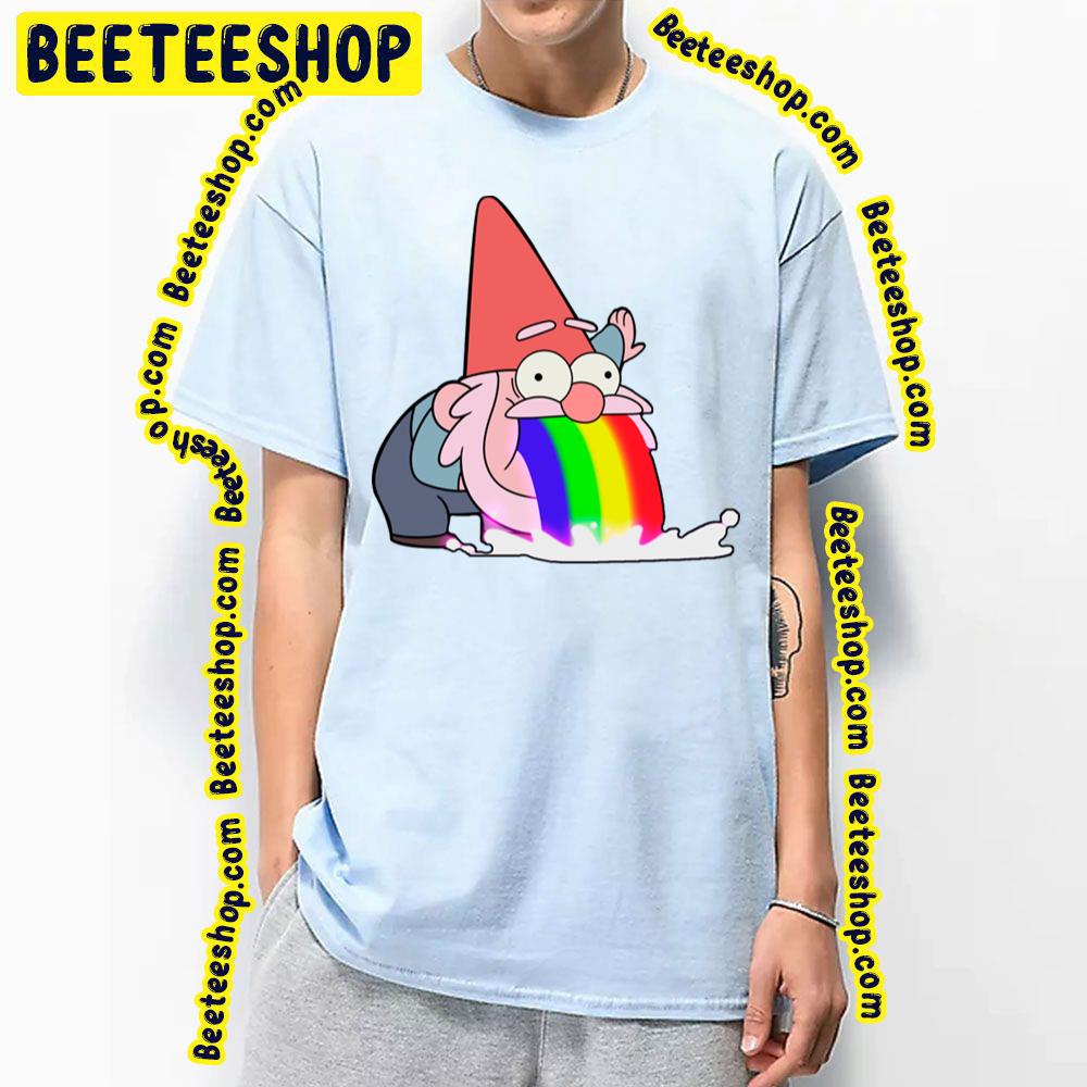 Gnome Puking Rainbows Gravity Falls Trending Unisex T-Shirt Gnome Puking Rainbows Gravity Falls Trending Unisex T-Shirt