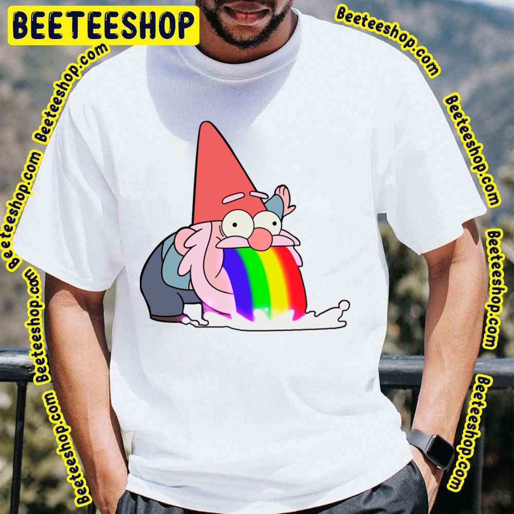Gnome Puking Rainbows Gravity Falls Trending Unisex T-Shirt Gnome Puking Rainbows Gravity Falls Trending Unisex T-Shirt