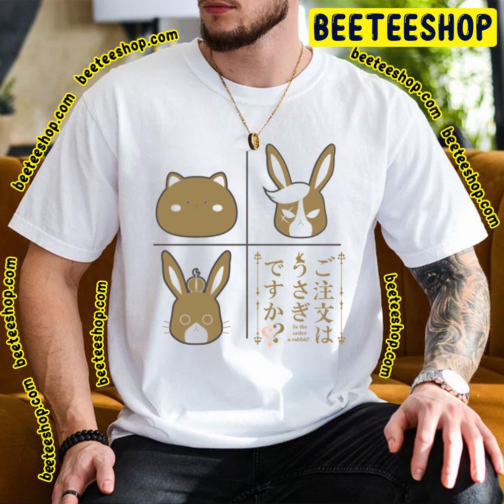 Gochiusa Triplet Mascot Trending Unisex T-Shirt Gochiusa Triplet Mascot Trending Unisex T-Shirt