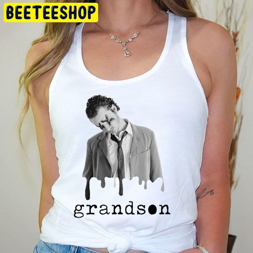 Grandson Music X With Drip Effect Trending Unisex T-Shirt Grandson Music X With Drip Effect Trending Unisex T-Shirt