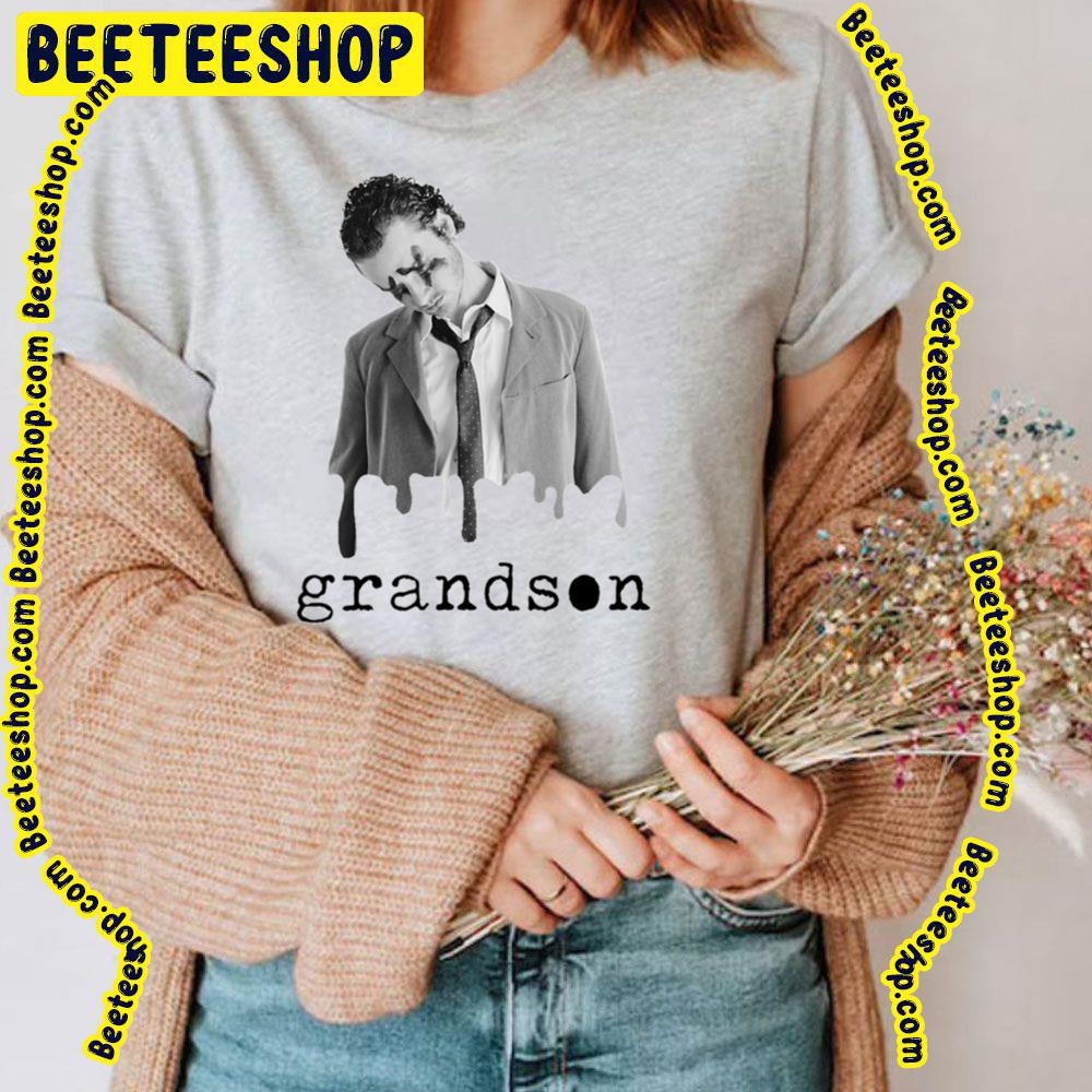 Grandson Music X With Drip Effect Trending Unisex T-Shirt Grandson Music X With Drip Effect Trending Unisex T-Shirt