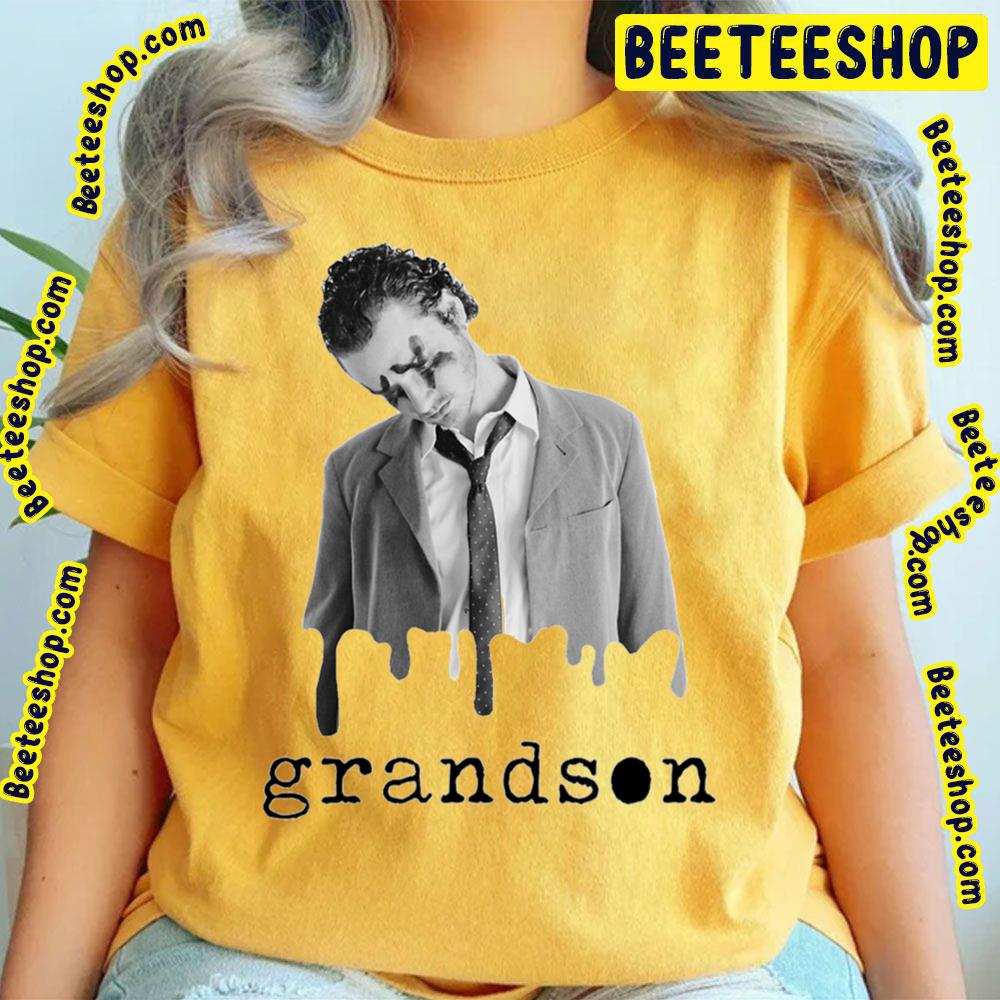 Grandson Music X With Drip Effect Trending Unisex T-Shirt Grandson Music X With Drip Effect Trending Unisex T-Shirt