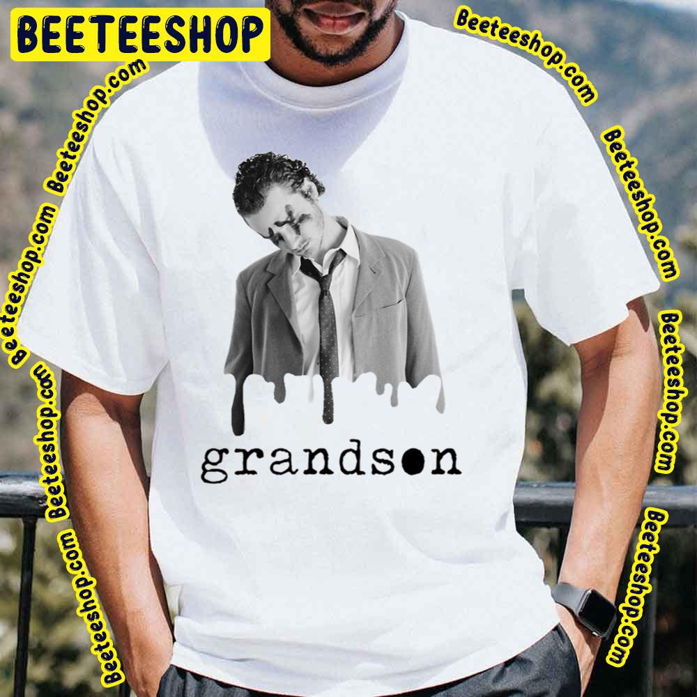 Grandson Music X With Drip Effect Trending Unisex T-Shirt Grandson Music X With Drip Effect Trending Unisex T-Shirt