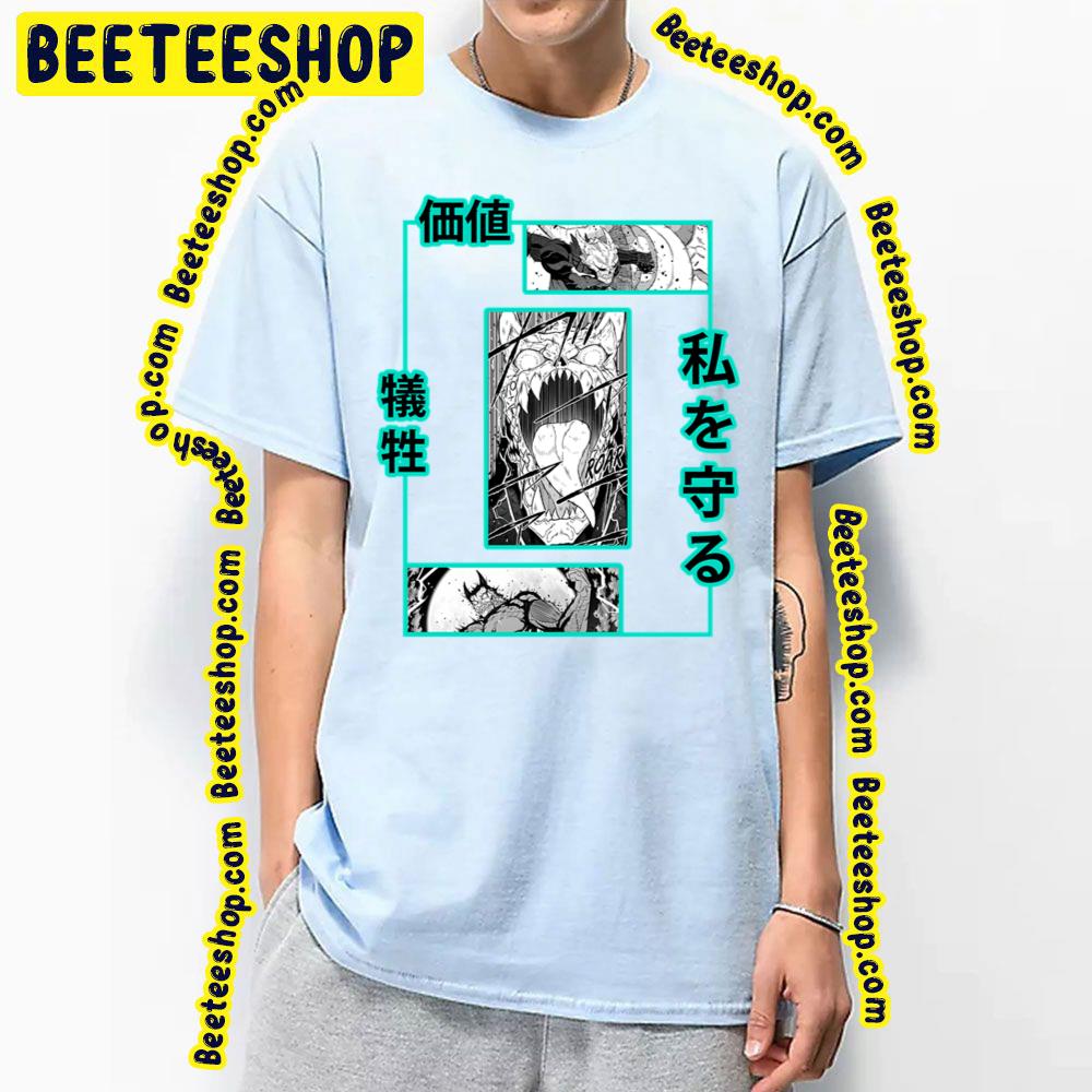 Green Black Kaiju 8 Hibino Kafka Monster #8 Trending Unisex T-Shirt Green Black Kaiju 8 Hibino Kafka Monster #8 Trending Unisex T-Shirt