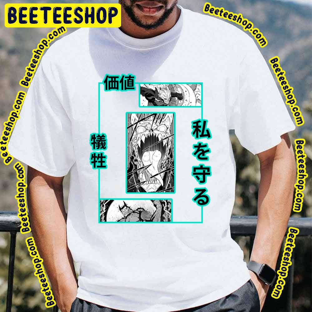 Green Black Kaiju 8 Hibino Kafka Monster #8 Trending Unisex T-Shirt Green Black Kaiju 8 Hibino Kafka Monster #8 Trending Unisex T-Shirt