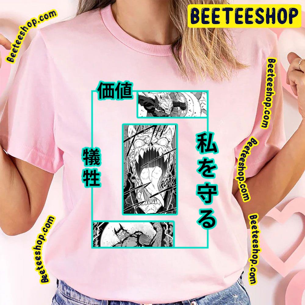 Green Black Kaiju 8 Hibino Kafka Monster #8 Trending Unisex T-Shirt Green Black Kaiju 8 Hibino Kafka Monster #8 Trending Unisex T-Shirt