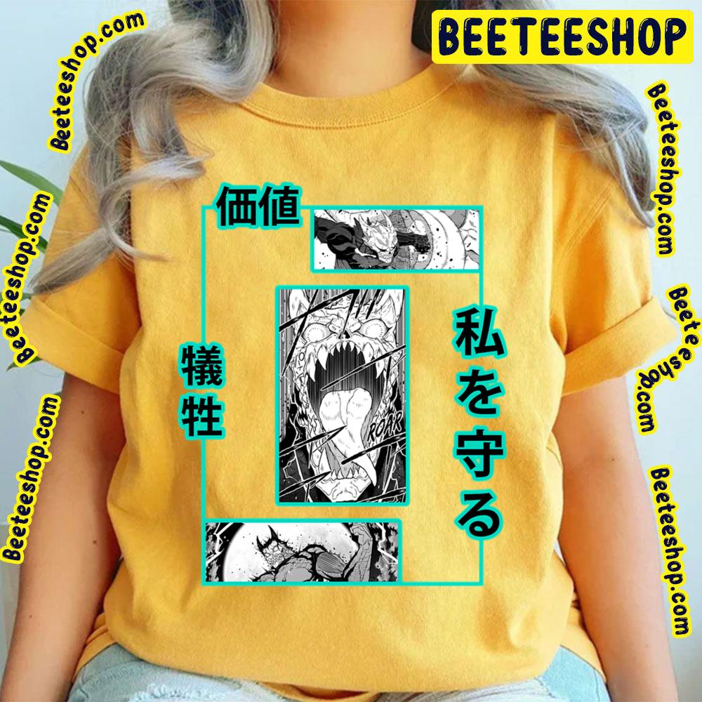 Green Black Kaiju 8 Hibino Kafka Monster #8 Trending Unisex T-Shirt Green Black Kaiju 8 Hibino Kafka Monster #8 Trending Unisex T-Shirt