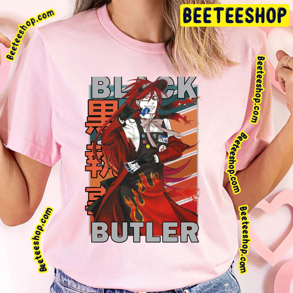 Grell Sutcliff Black Butler Vintage Color Kuroshitsuji Trending Unisex T-Shirt Grell Sutcliff Black Butler Vintage Color Kuroshitsuji Trending Unisex T-Shirt